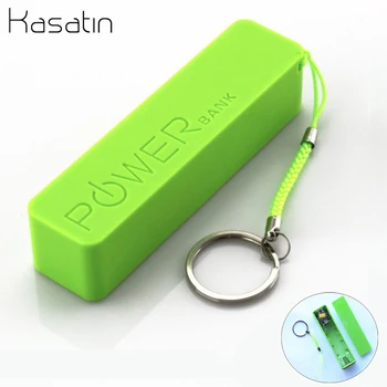 

Mini Portable Power Bank Case Single 18650 Battery Box SMD Solderless Perfume PowerBank DIY Kits with PCB Board