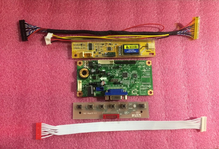 Высококачественная плата контроллера VGA LCD для детской модели 1280*800 тест ЖК панели
