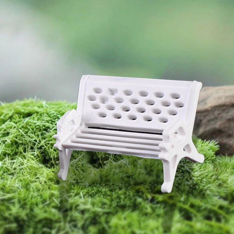 

Newly 2PCS Home Garden Decor Miniatures Dollhouse Furniture Mini Silla Chair Bench Stool Ornaments Wooden Props Diy Toys 201