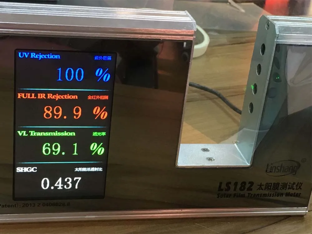 1 52x0 5 м 70% VLT нано керамическая Автомобильная Солнцезащитная пленка на лобовое