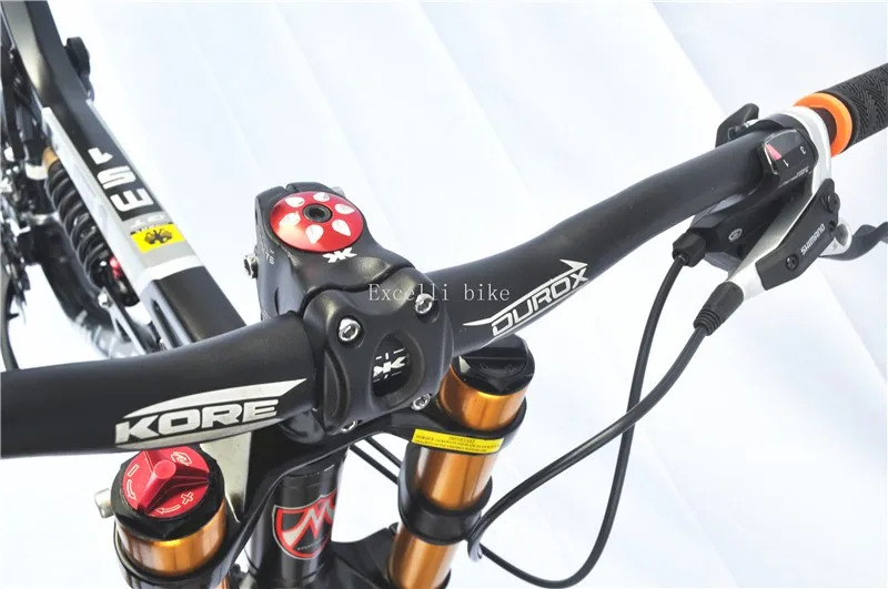 Bicicleta SHIMANO M455 Oil suspension Aluminium Alloy Soft-tail Frame Full Suspension Downhill Mountain Bikes 2616