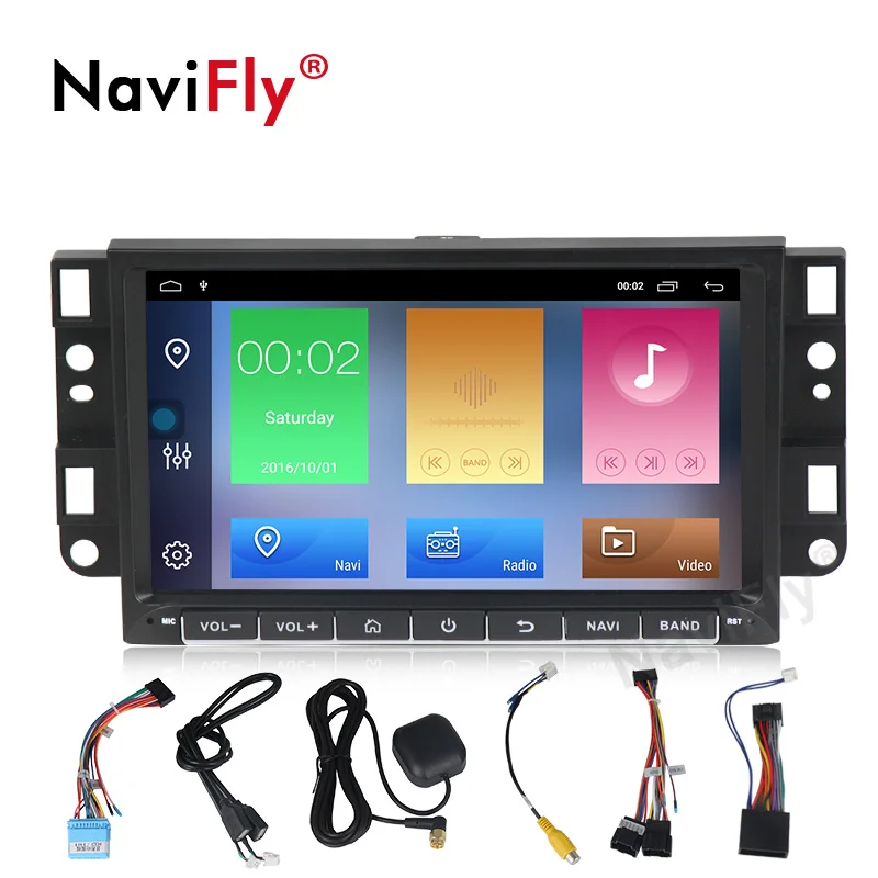 Clearance Free shipping Android 9.1 Car Radio Player multimedia for Chevrolet Aveo Epica Captiva Spark Tosca Kalos GPS Navigation WIFI RDS 1