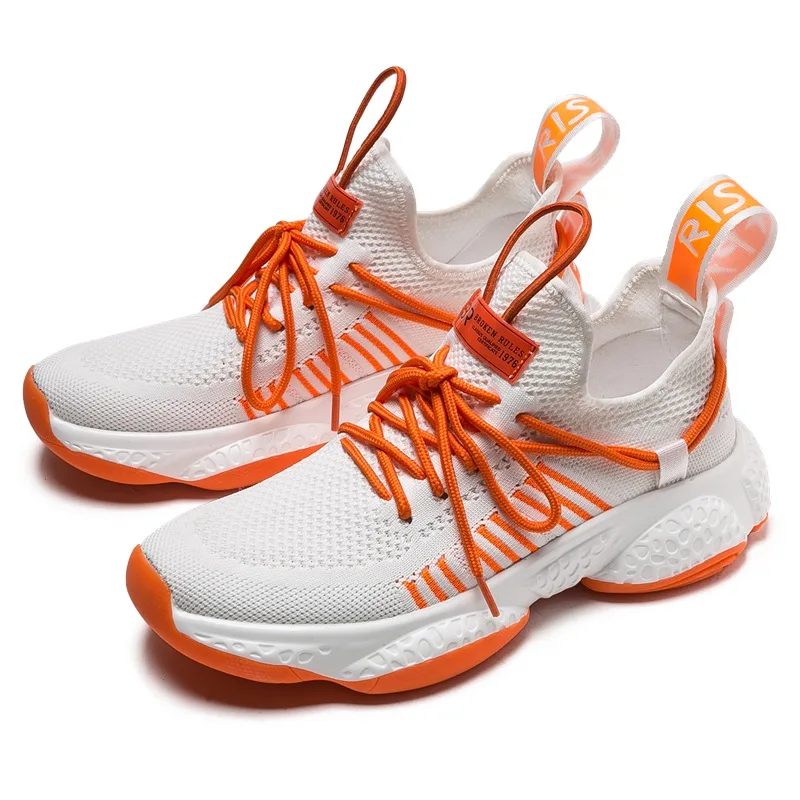 

2019 Hot New Design Trend Running Shoes Top quality Men Breathable Mesh Casual Wild shoes Boy Outdoor Trekking Jogging Sneakers