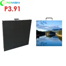 AliExpress в португальский наружный светодиодный видео настенный p3.91 500x500 мм светодиодный шкаф хорошая цена