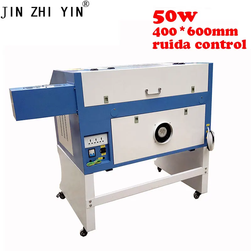 JINZHIYIN 4060 лазерная гравировка 600*400 мм Co2 Лазерная режущая машина RUIDA специфическая