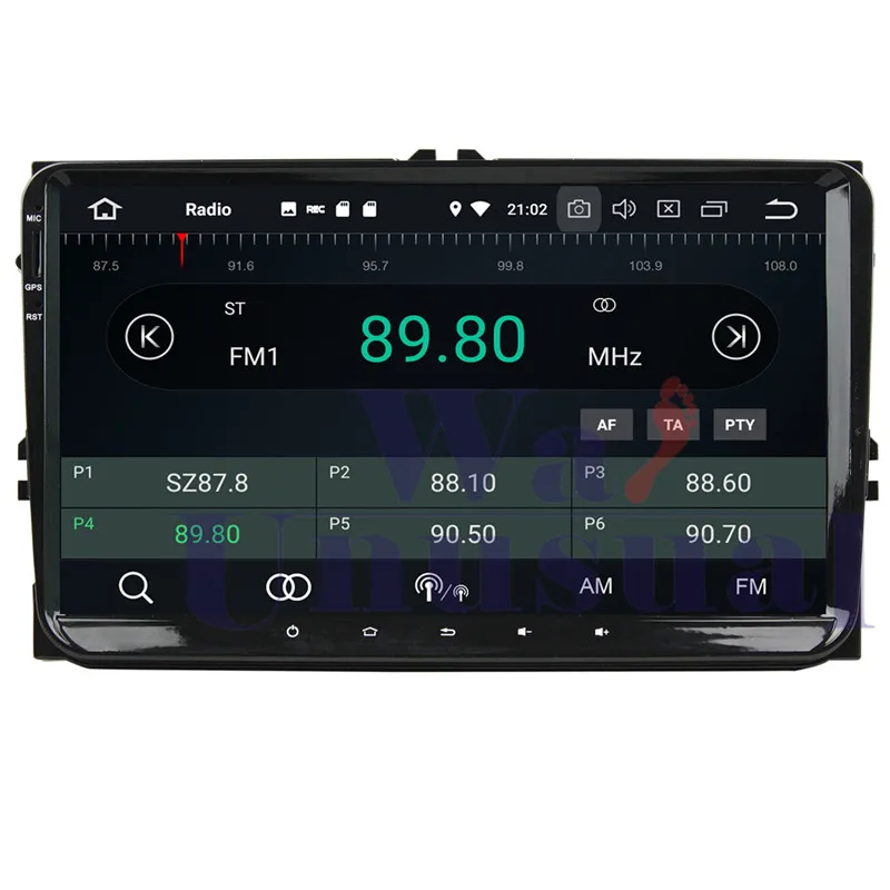 Автомобильный GPS навигатор wanобычно Android 9 0 для VW Universal/Caddy/Passat/ Sagitar/Tiguan/Touran/ Jetta/Seat/CC