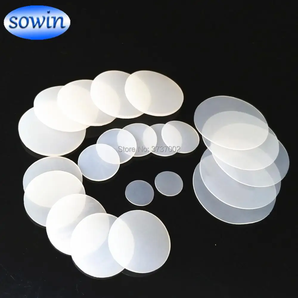 

5pcs White Silicone Sheet Thickness 1/2/3mm Plain Washers Flat Round Gasket Sealing VMQ Seals OD15/20/25/30/40/50/60/70/80