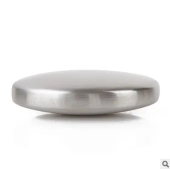 Oval de Aço Livrar do Mau Cheiro de Banho Suprimentos de Metal Lote Sliver Inoxidável Mão-lavagem Sabão Desinfetante se Ha460 60 Pçs –