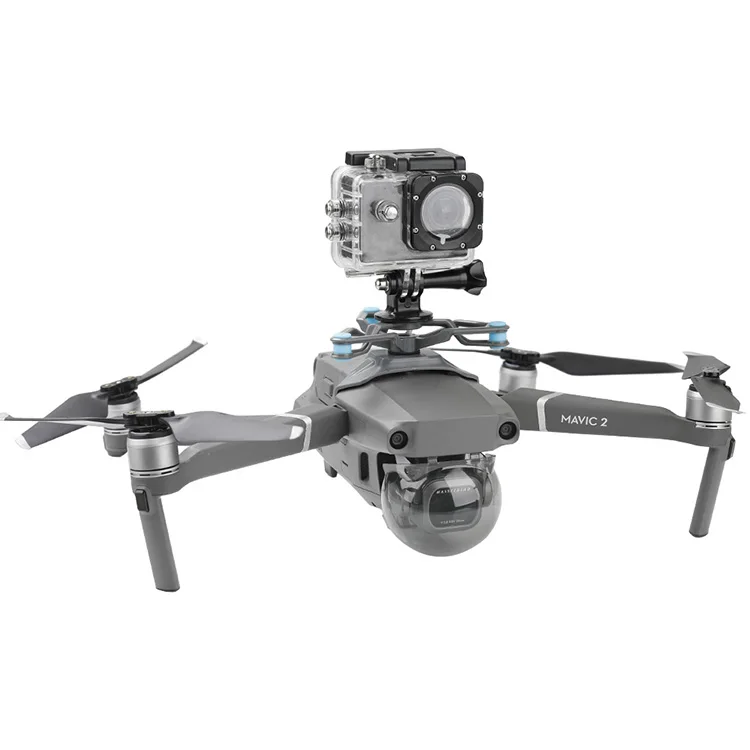 

Multifunction Support Extend Holder Damping Plate w/ 1/4 Screw Port for DJI Mavic 2 Zoom Pro & Sport Camera Gopro