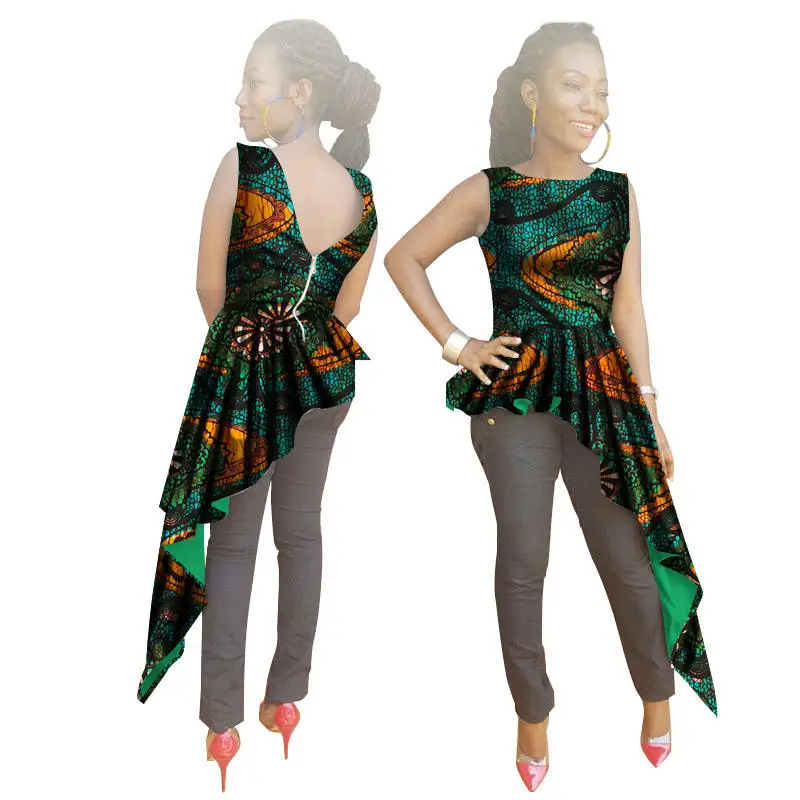 2018-summer-print-Dresses-sleeveless-robe-africaine-dashiki-african-dresses-for-women-O-Neck-cotton-african(21)
