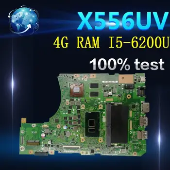 

Amazoon X556UR X556UF X556U Test original mainboard 4G RAM I5-6200U