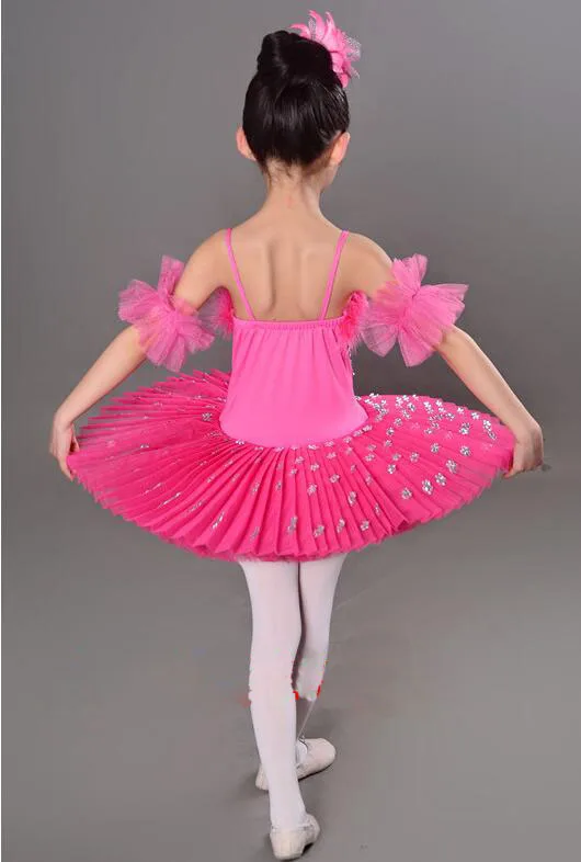 Новинка для профессиональных занятий балетом, танцами платье 4 цвета Лебединое озеро пачка платье для девочек балетный костюм детская одежда для детей