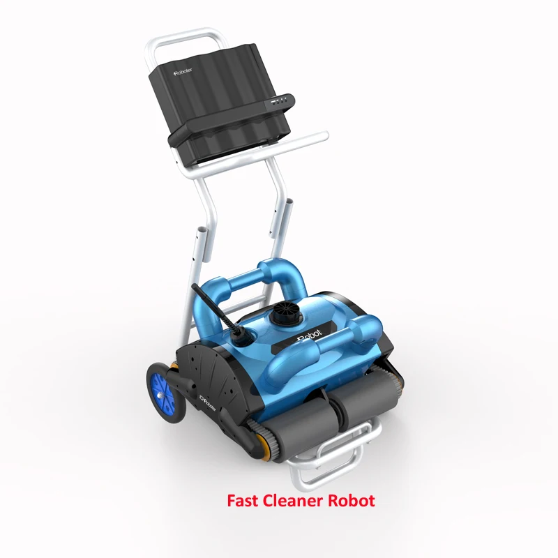 Robot Zwembad Cleaner Voor Zwembad Maat 100-600m2, 15 m/20 m/25 m/30 m kabel met Caddy Robot Zwembad Cleaner Voor Zwembad Maat 100-600m2, 15 m/20 m/25 m/30 m kabel met Caddy