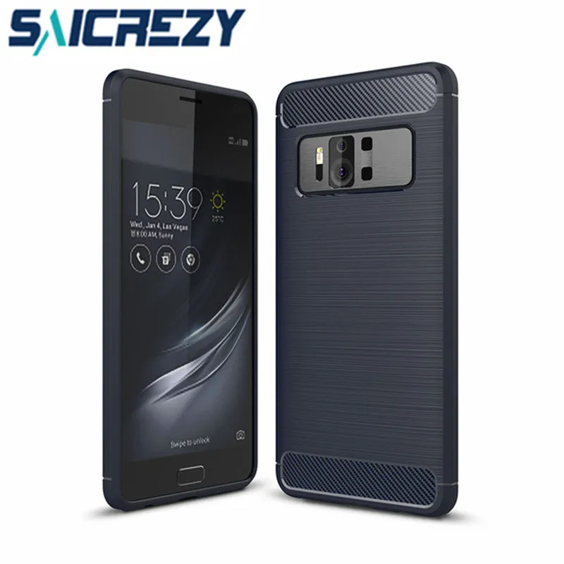 

Bumper shockproof case For Asus Zenfone 4 Pro Max AR ZS571KL ZS551KL ZE554KL ZC554KL ZB501KL funda Soft TPU Back Cover coque