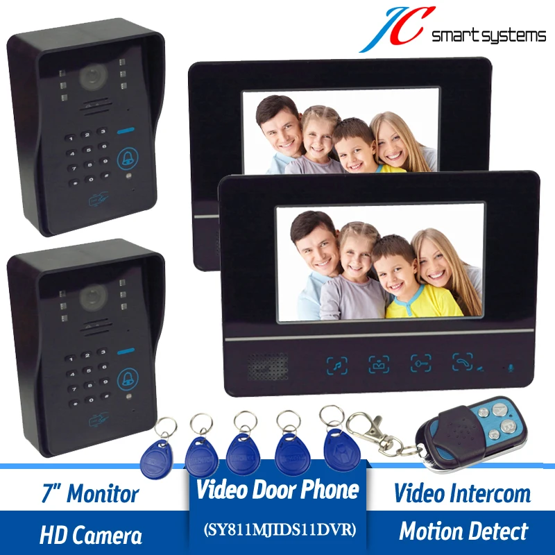 Wholesale New Wired 7 TFT Video font b Door b font Phone Intercom Entry System With