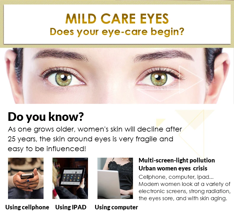Cheap gold osmanthus eye mask