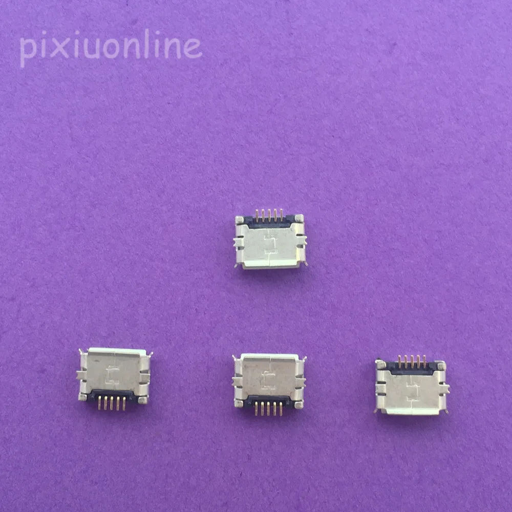 

10pcs G30Y Micro 5pin Long Pin Female Socket Connector Curly Mouth Type for Charging Mobile Phone Sale at a Loss