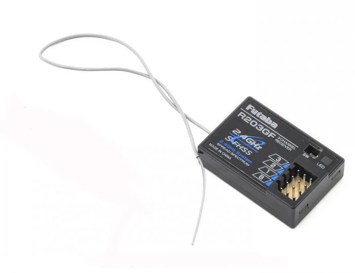 

FUTABA R203GF 3CH 2.4GHz S-FHSS Receiver for 3PRKA/2PL/3PL/4PL