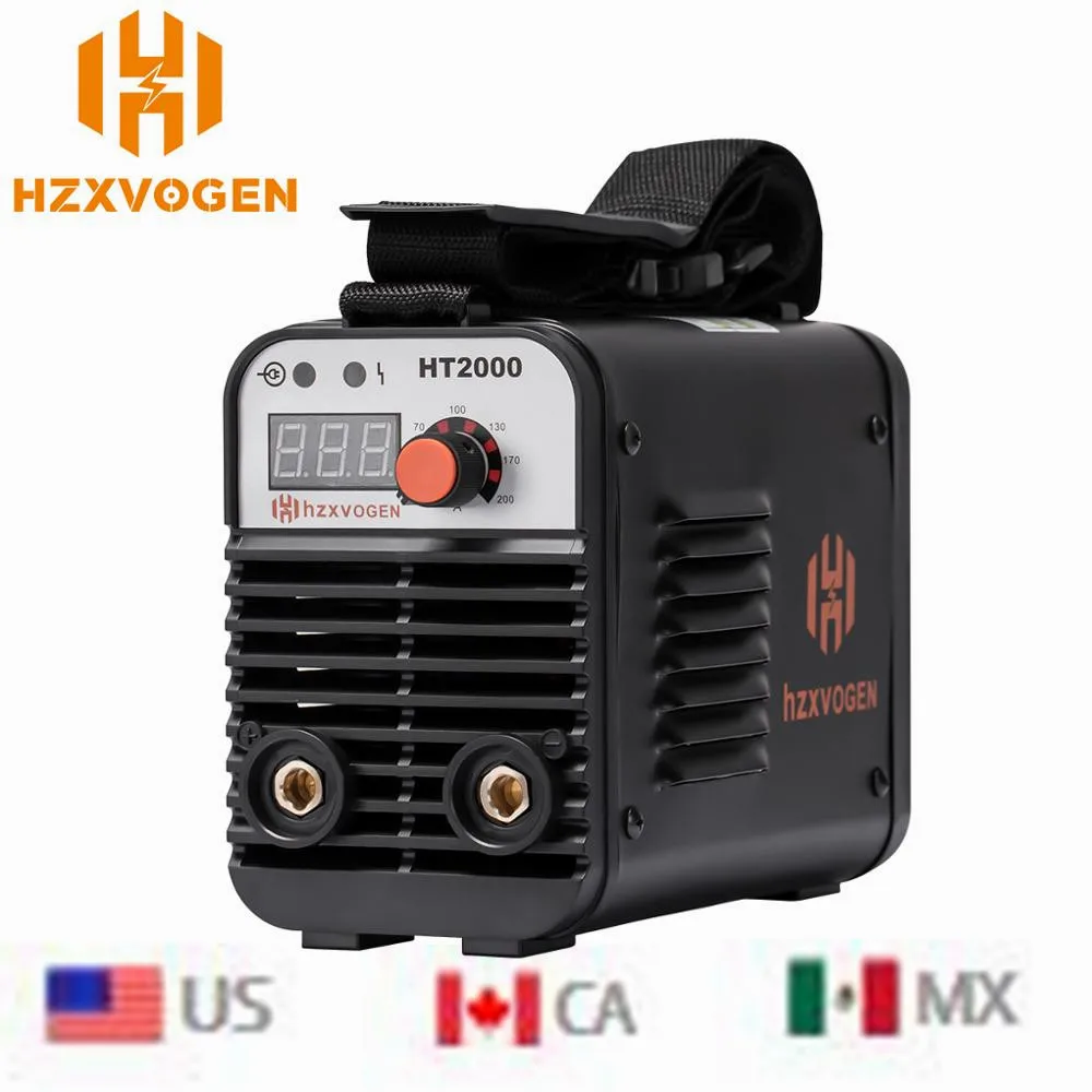 

HZXVOGEN Arc Welder 110V 220V HT2000 Arc MMA Welding Machine Portable Welding Tool For Home Factory Beginner Use Mini Welder