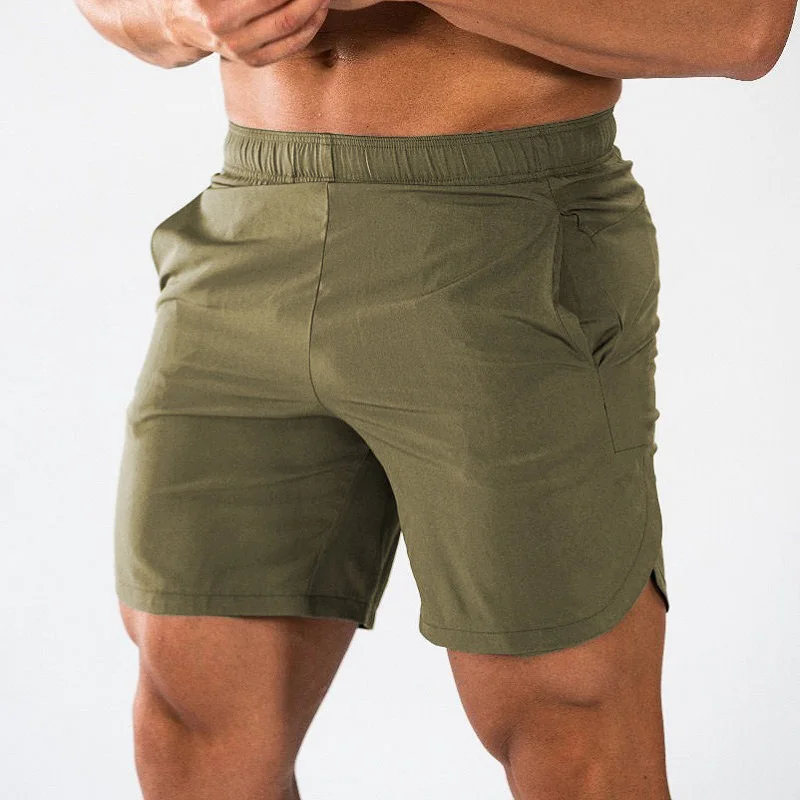 Шорты для фитнеса бодибилдинга дышащие шорты для бега мужские однотонные брендовые летние спортивные шорты для бега мужские спортивные шорты