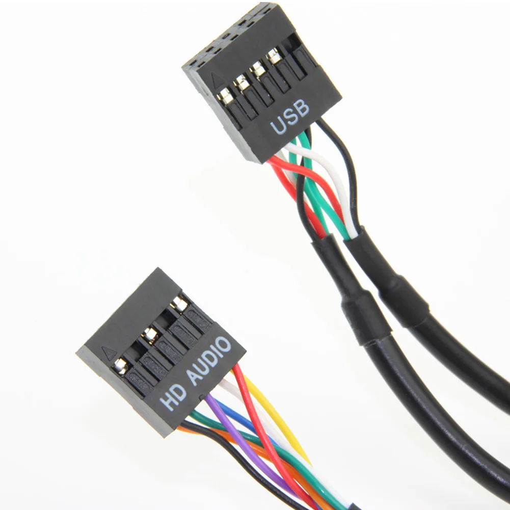 USB 3.0 2 ميناء 3.5in HD الناتج مفتوحة متعددة الوظائف ميكروفون المدخلات سطح المكتب مرن خليج محول الجبهة لوحة عالية السرعة المعادن محور