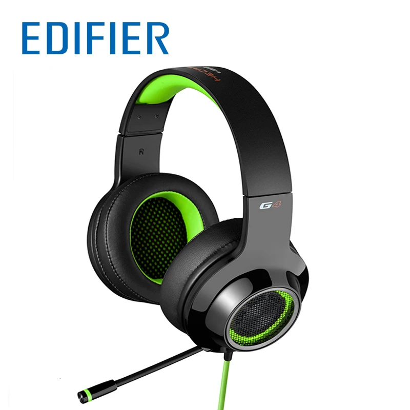 EDIFIER G4 Gaming Earphone Built in Sound Card Headphones Dynamic
