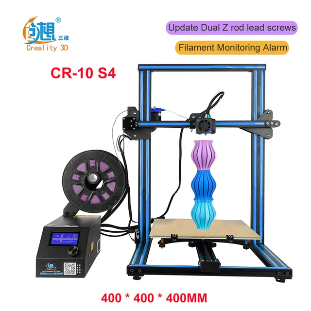 Best Offers Creality 3D CR-10 S4 3D Printer Large Prusa I3 DIY Kit Large DIY Desktop 3D Printer DIY Education CR-10 Series