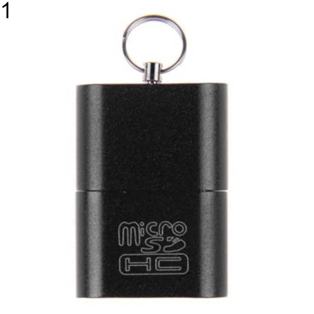 Оптовая продажа Новый Полезный мини-usb 2,0 Micro SD TF T-Flash устройство чтения карт памяти адаптер до 480 Мбит/с