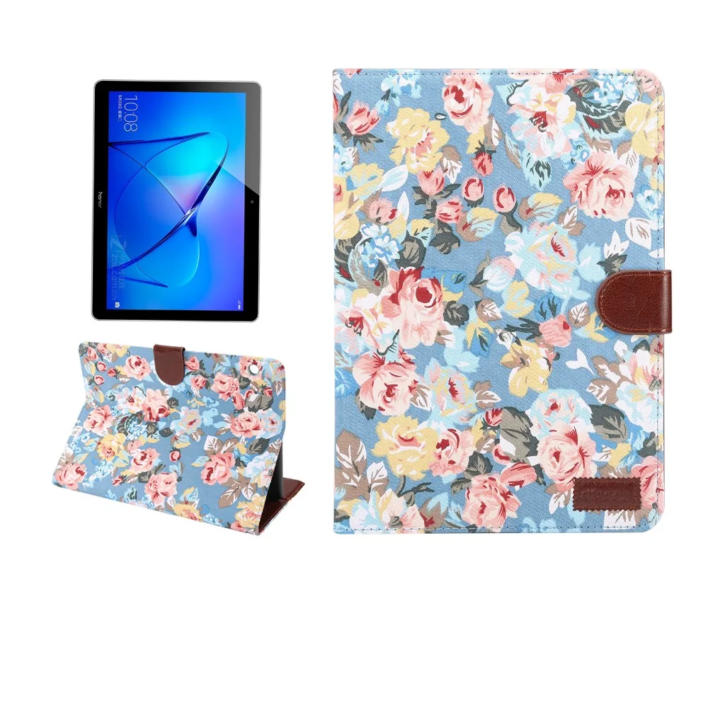 Тонкий флип PU чехол для Huawei MediaPad T3 10 AGS L09 L03 защитный планшета Honor Play Pad 2 9 6 +