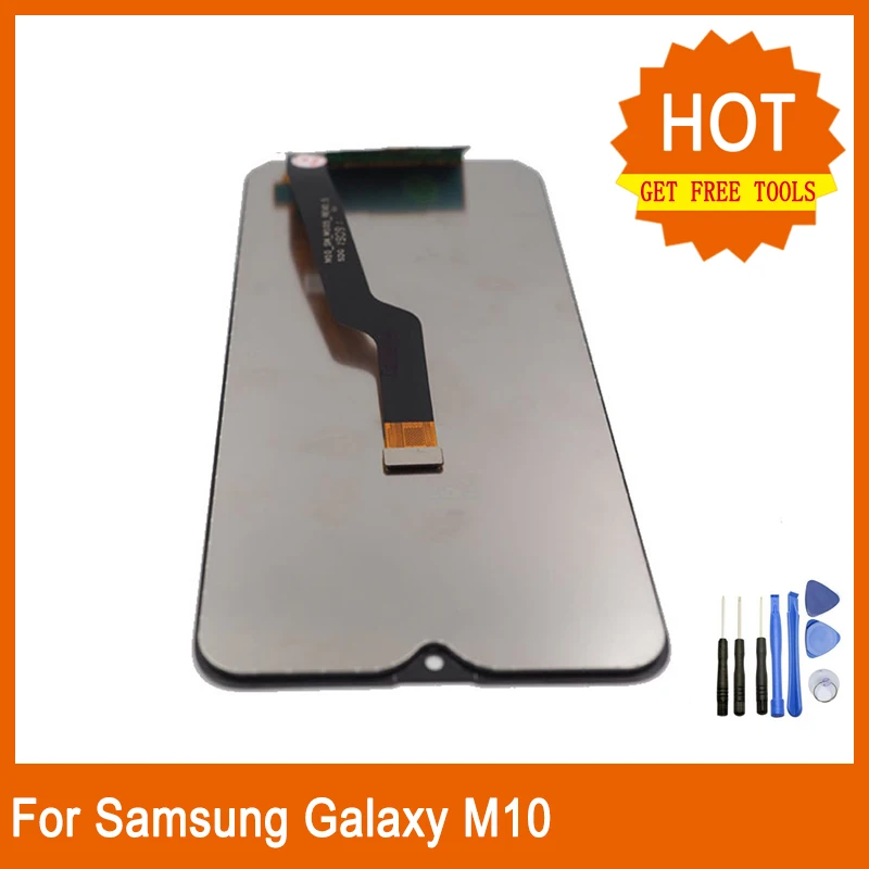 

For Samsung Galaxy M10 2019 SM-105 M105F M105DS Touch Screen Digitizer LCD Display Repair Parts +Free Tools