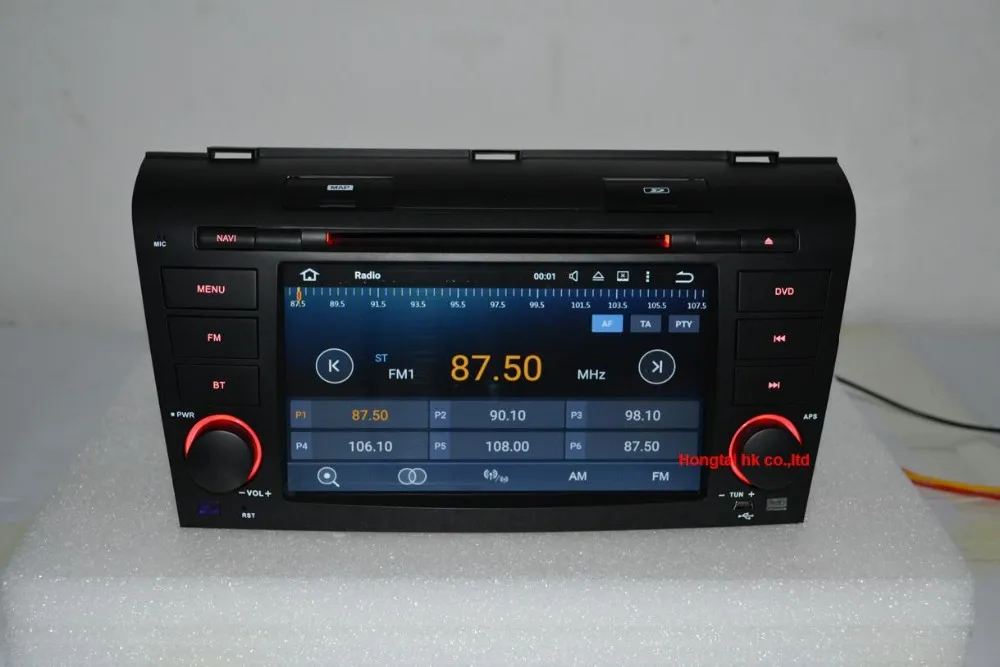 Flash Deal 7"Android 7.1 for MAZDA 3 2004 - 2009 car dvd,gps navigation radio 4G,Wifi,quad core,1024 x 600,support dvr,obd2,Russian,English 11