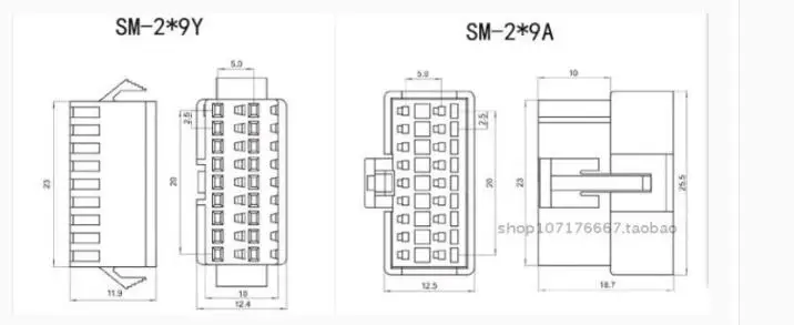 10 компл./20 компл. 2,5 мм Шаг 2-12Pin JST SM штекер и гнездо корпус контактный разъем обжимные клеммы комплект соединителей