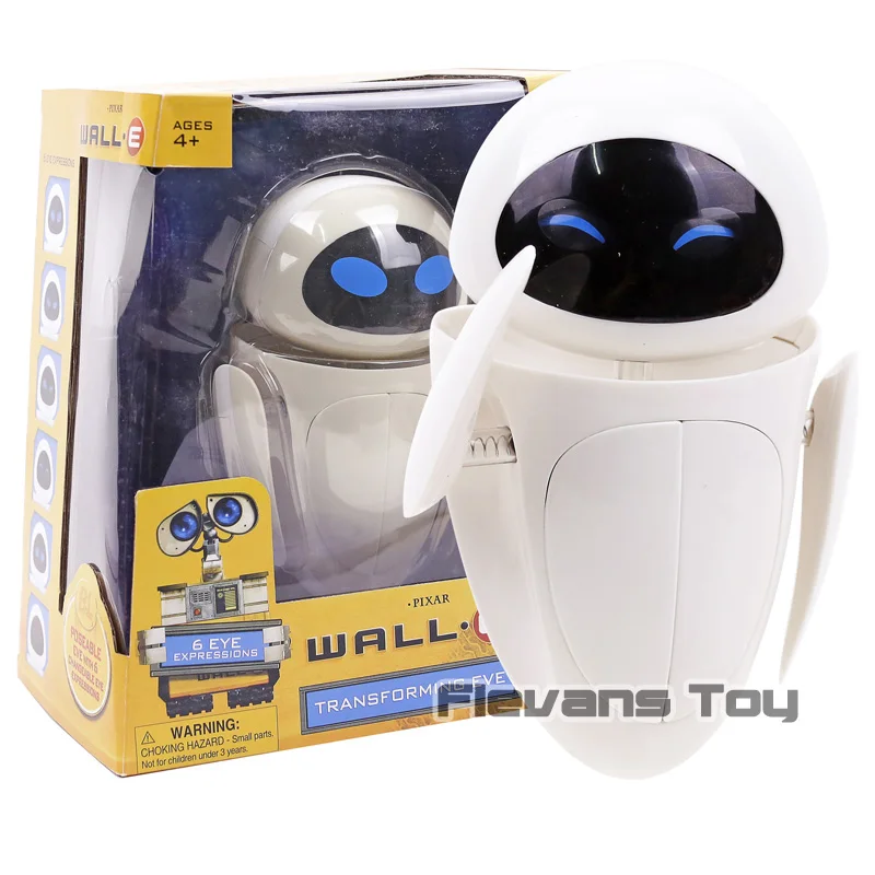 WALL E EVE PVC Action Figure Collectible Model Toy Christmas Birthday