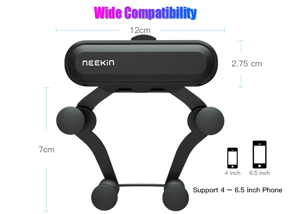 NILLKIN Gravity автомобильное крепление для телефона Hands Free Автоматический замок одна рука вентиляционное отверстие Колыбель Авто релиз для iPhone XS для Xiaomi для samsung