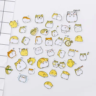 Мультфильм gudetama бумажная наклейка Kawaii Девушка Медведь украшения DIY дневник в стиле Скрапбукинг этикетка наклейка s канцелярские принадлежности Школьные принадлежности - Цвет: cang shu