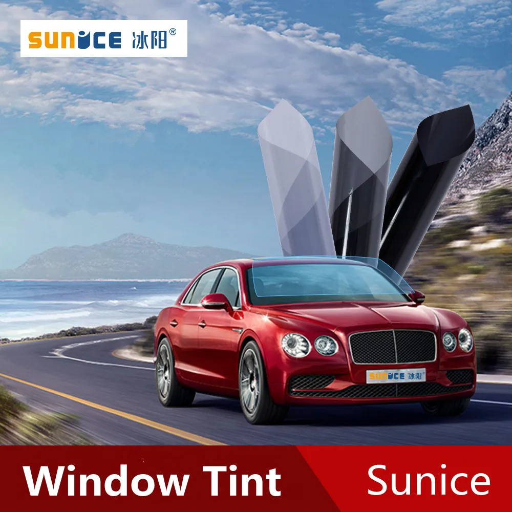 SUNICE Car Photochromic Film Car Home Window Tint Solar Control Sun Shading Vinyl Film 152cmX800cm One all Window
