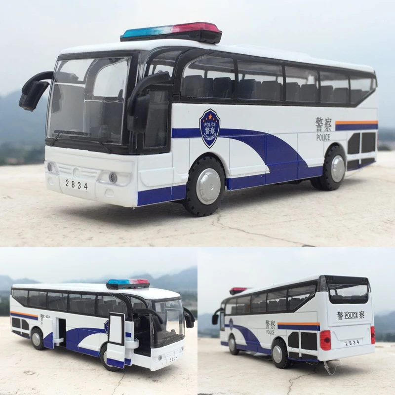 

High simulation Travel bus,1:50 scale alloy pull back super bus and tour bus,metal toy cars model,free shipping
