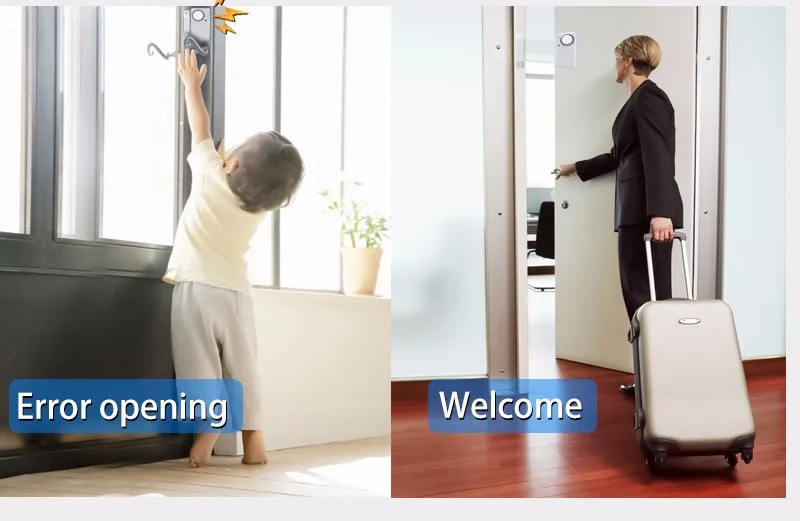 front parking sensor Darho120dB Wireless Door/Window Entry Security Burglar Sensor Alarm PIR Magnetic Smart Home Garage System 3Remote Controlers front sensor for car