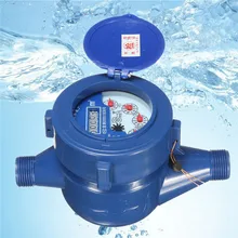 Малый размер 15 мм пластиковый ротор тип холодной воды стол Сад домашний измеритель воды