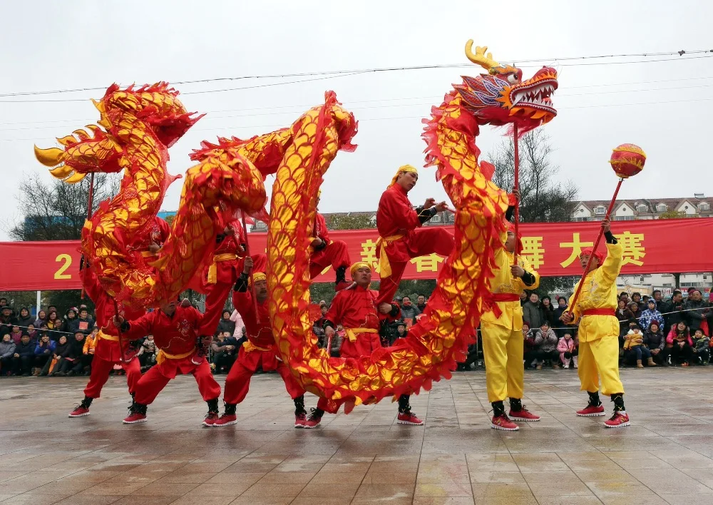 china dragon dance 10m 5joint 6 player brand new dragon dance party celebration christmas festival china spring holidays in other sports entertainment - How Does China Celebrate Christmas china dragon dance 10m 5joint 6 player brand new dragon dance party celebration christmas festival china spring holidays in other sports entertainment - How Does China Celebrate Christmas