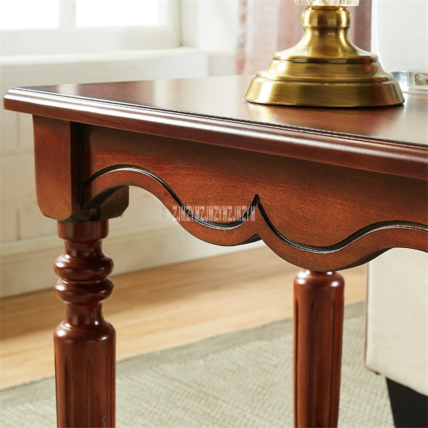 TS-1026 مربع شكل يمول خشب متين الساق نهاية الجدول المنزل الأثاث الإبداعية البتولا الخشب غرفة المعيشة طاولة جانبية طاولة قهوة صغيرة