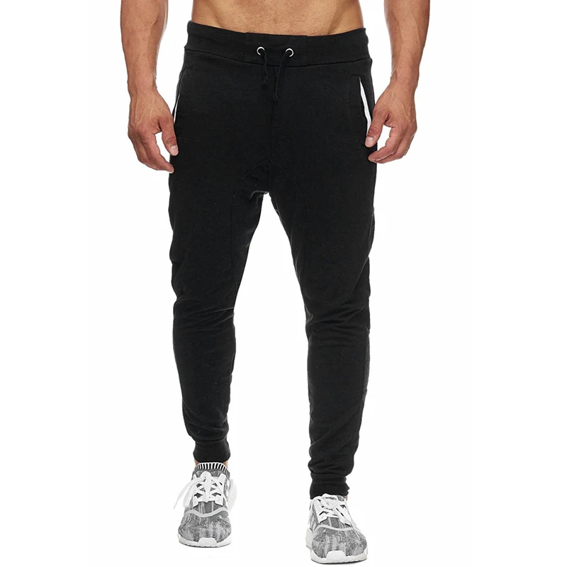 Для мужчин бегунов 2018 Новый Повседневное брюки Для мужчин брендовая одежда Высокое качество Весна Брюки размер M-3XL