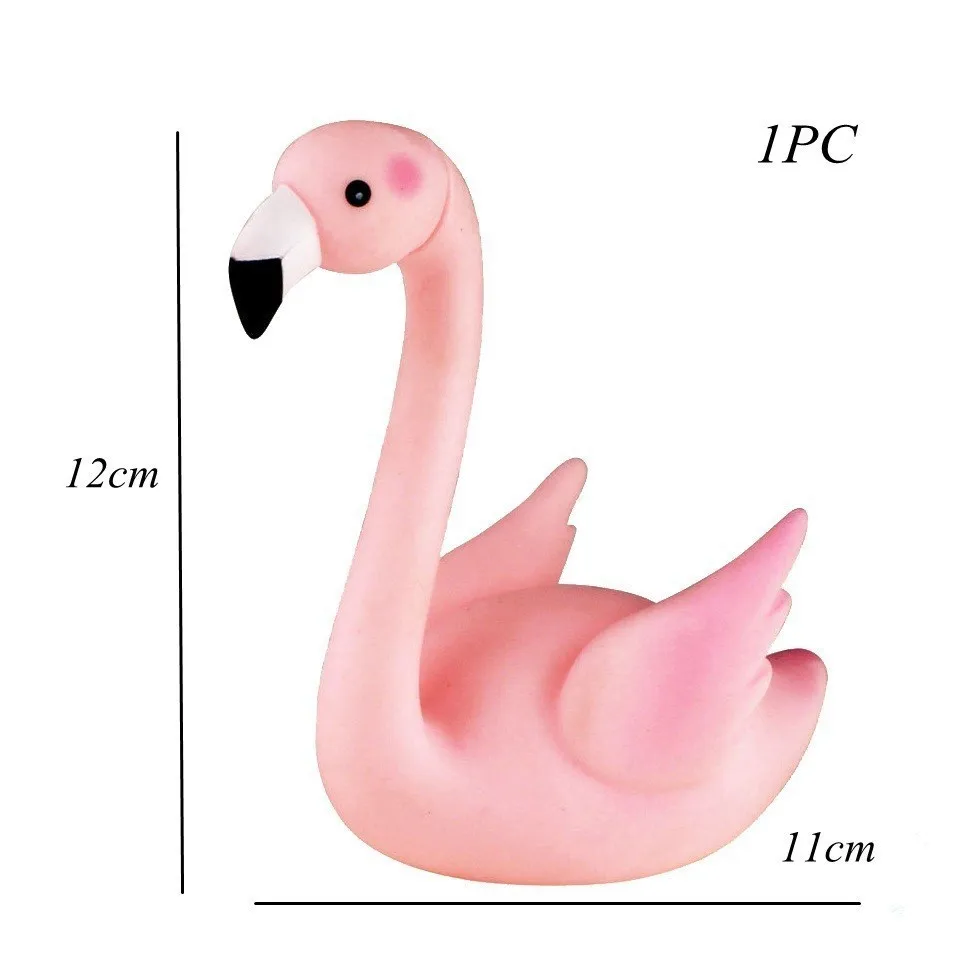 1 компл. Фламинго серии одноразовая посуда бумажная настольная декоративная пластина/баннер Тема Свадьба День рождения Летняя Вечеринка украшения принадлежности - Цвет: 1PC Cake Decor B