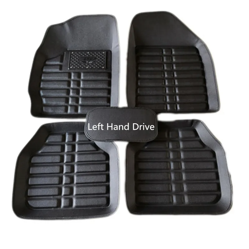 Right/left hand drive Universal car floor mats for SEAT LEON Ibiza Arona Ateca Cordoba Toledo Marbella Terra RONDA car-styling