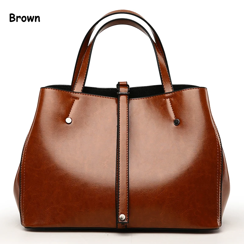 High-end clássico cera óleo bolsa europeia e