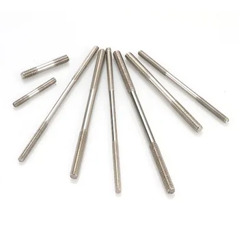 

M4 304 Stainless Steel Double-ended M4 Screws Stud Bolts M4*20/25/30/40/50/60/70/80/90/100/110/120/130/140/150MM