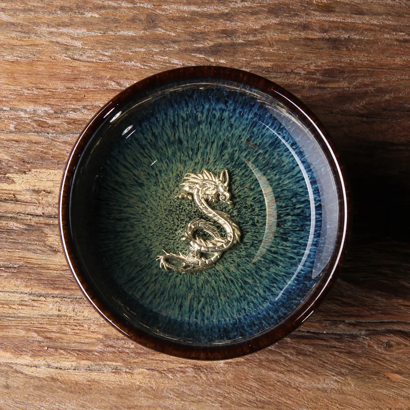 

Silver cups coarse pottery built with Kung Fu tea cup whitebait custom single cup ceramic Masters Cup silver lotus cup