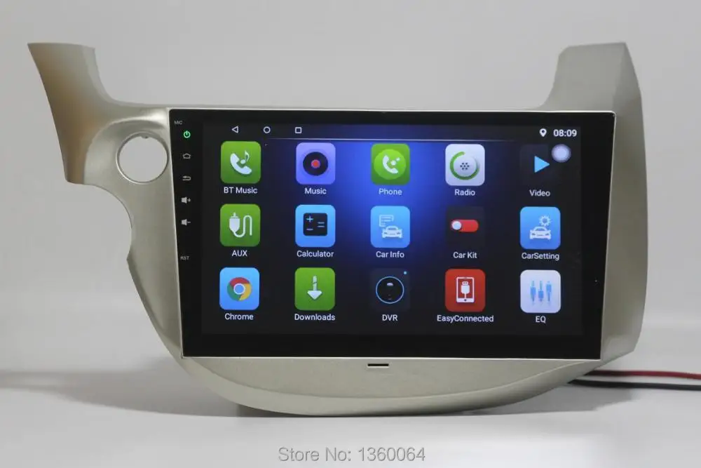 Best Nedehe 10.1" android 8.0 car radio for HONDA FIT JAZZ 2007-2010 2011 2012 2013 car dvd gps navigation car console audio player 2