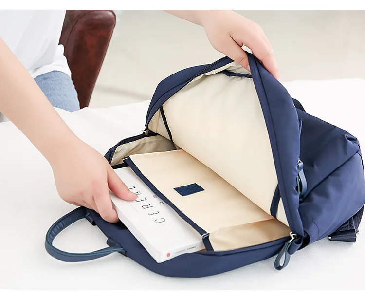 Waterproof Travel Luggage Backpack Daily Leisure Nylon Knapsack Suitcase Korean Edition Clothes Bag Stationery Bag 2019 New (6)