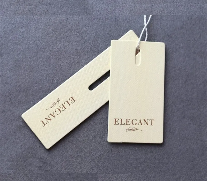 Custom handwriting paper jewelry tags